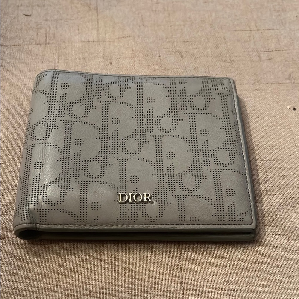 Dior Gray Men's Wallet